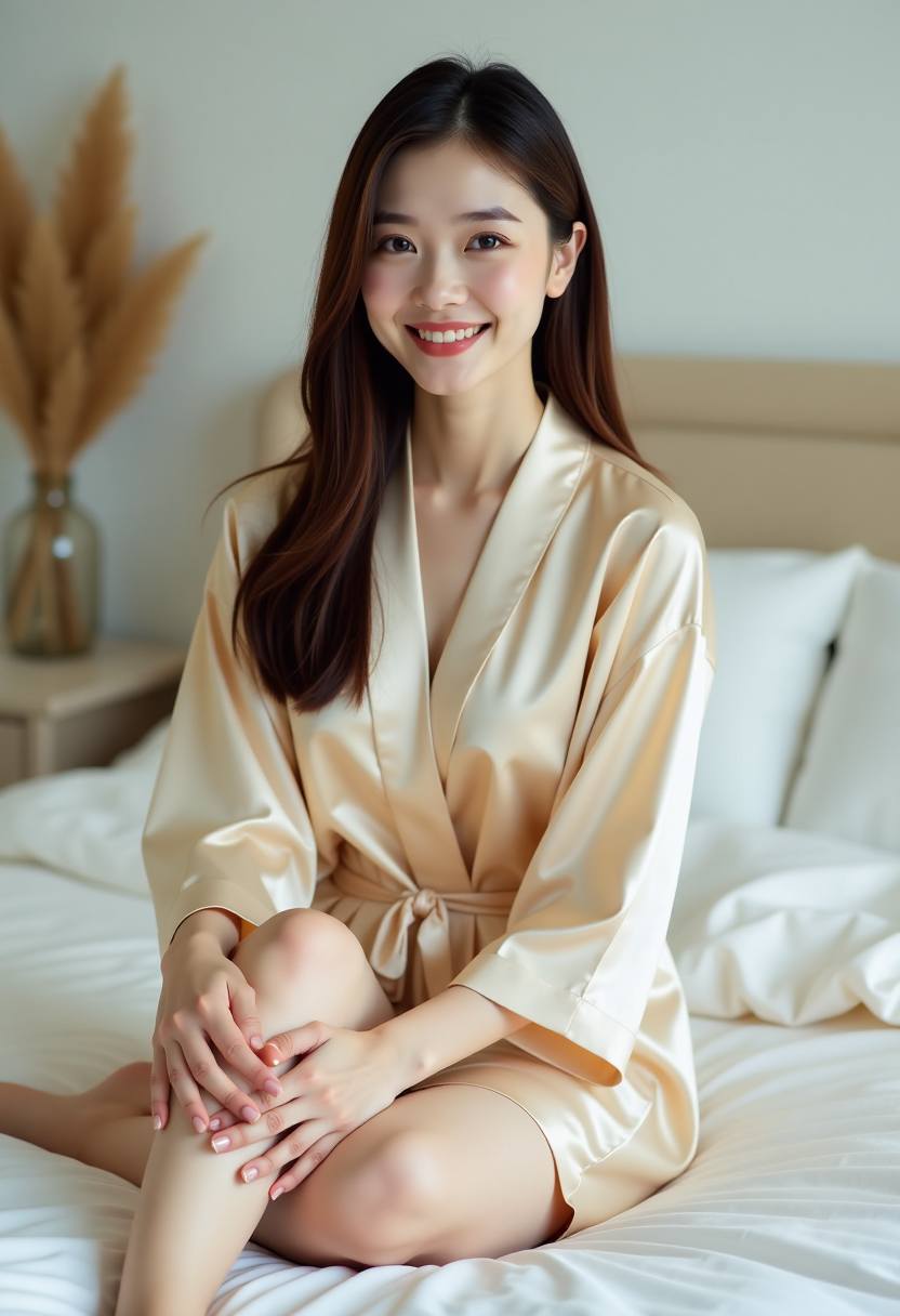 江岸灯影